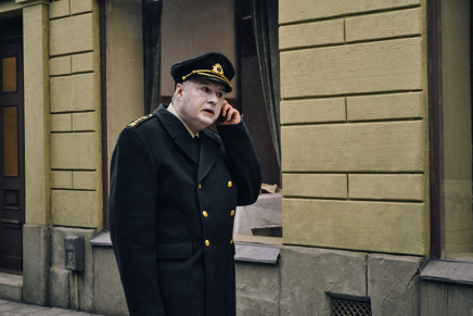 Jonas Gerholm as “The Lonely Officer”